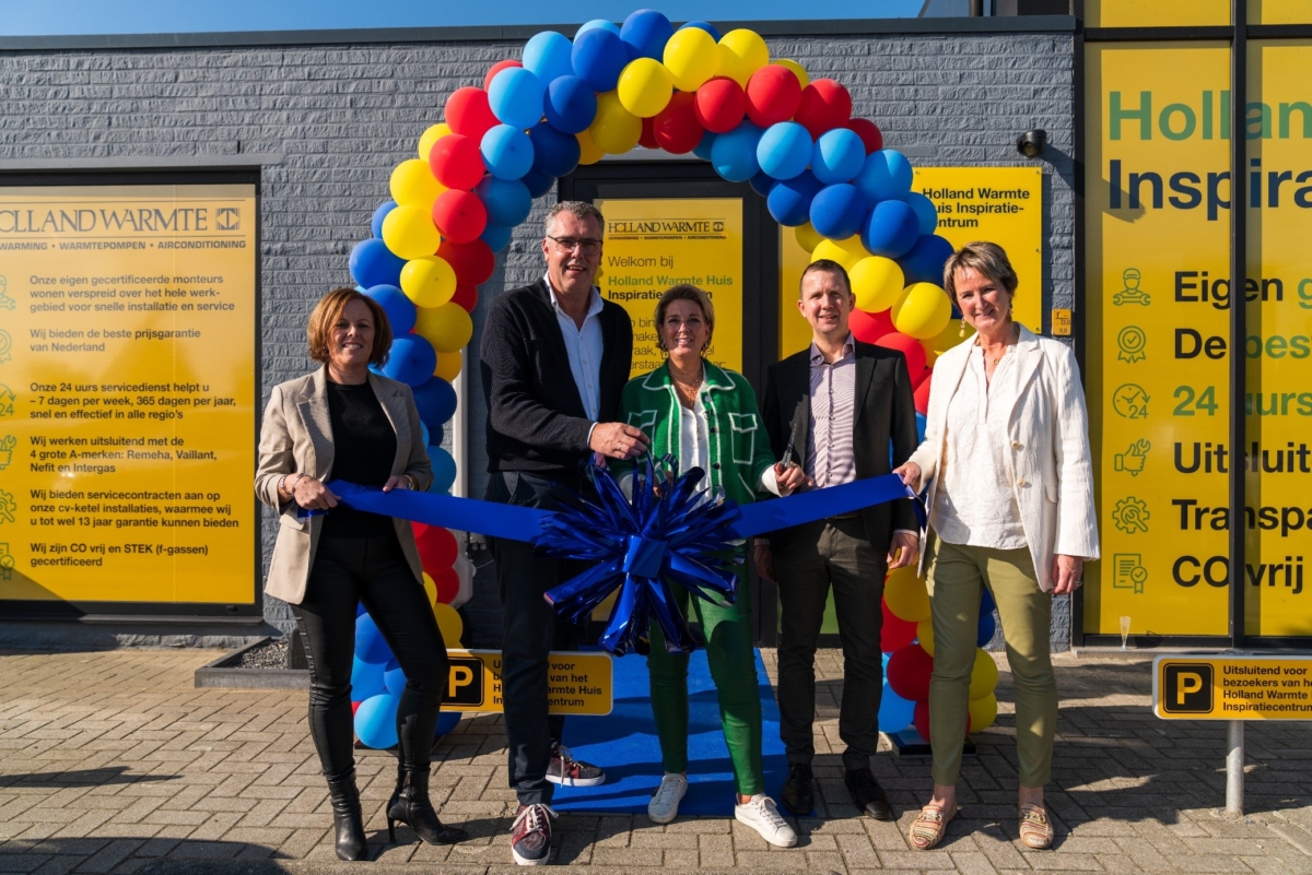 Holland Warmte opent Holland Warmte Huis Inspiratiecentrum