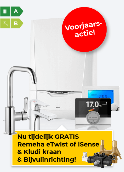 remeha-calenta-ace-40l-kludi-kraan